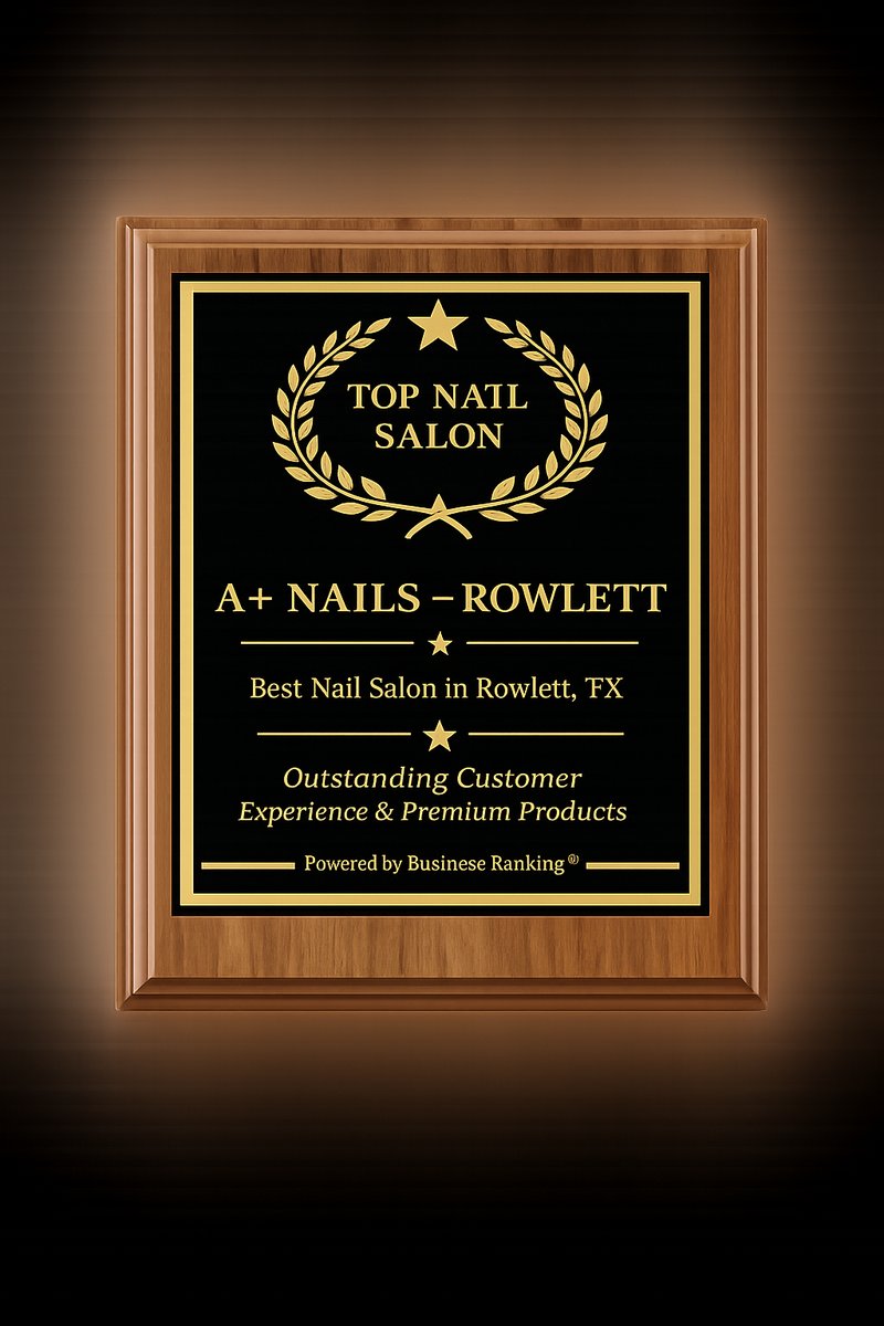 2026 Top Nail Salon award — Best Nail Salon in Rowlett, TX